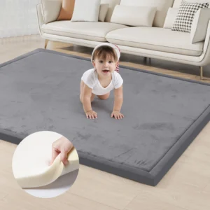Floor Rug 2cm Thick Memory Foam With Non-slip Bottom