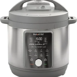 Plus, 8-Quart Whisper Quiet 9-in-1 Electric Pressure Cooker