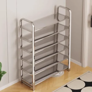 Thickened stainless steel shoe rack