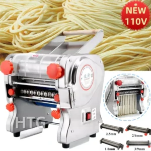 550W Electric Pasta Maker Noodle Machine Dumpling Skin Roller