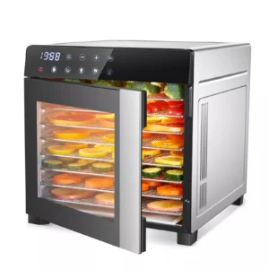8-Tray Stainless Steel BPA Free Food Dehydrator